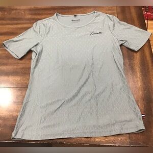 Cavallo green/grey shirt size small